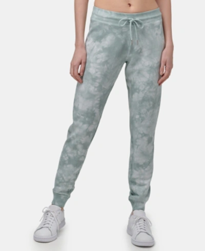 Marc New York Performance Women's Tie Dye French Terry Jogger In Sage