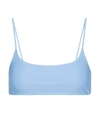 Jade Swim Muse Scoop Bikini Top In Sky