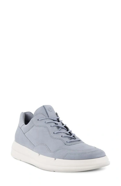 Ecco Soft X Sneaker In Silver Grey