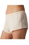 Simone Perele Satin Secrets Lounge Shorts In Daylight