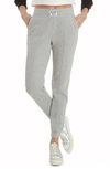 Juicy Couture Pin Tucked Jogger Pants In Gray Powder