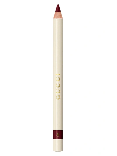 Gucci Long Lasting Bold Lip Liner Bordeaux 0.03 oz/ 1.05 G In Red