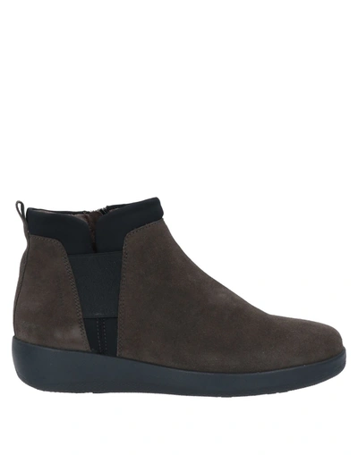 Stonefly Ankle Boots In Lead