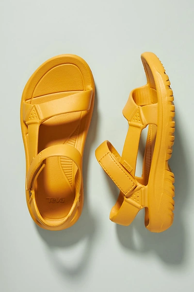 Teva Hurricane Drift Sandals In Yellow