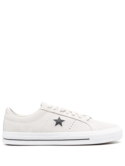 Converse One Star Pro Sneakers In White