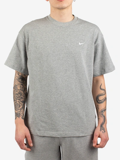 Nike Lab Nrg Soloswoosh T-shirt In Gray