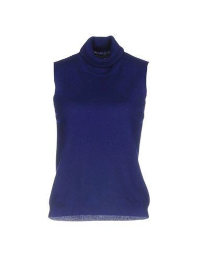 Maison Margiela Turtlenecks In Blue