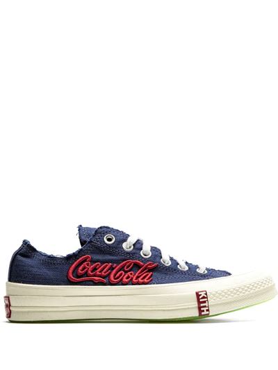 Converse X Kith X Coca-cola Chuck 70 Low-top Sneakers In Blue