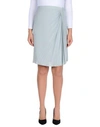 Maison Margiela Knee Length Skirt In Grey