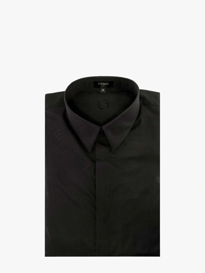 Fendi Shirt In Black