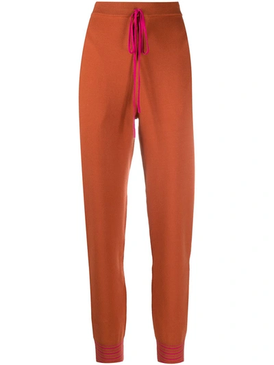 Roksanda Ponza Orange Knitted Sweatpants
