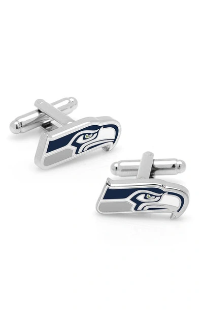 Cufflinks, Inc Nfl Seattle Seahawks Cuff Links In Blue