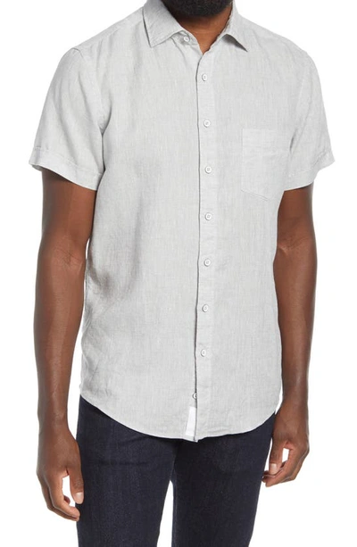 Rodd & Gunn Regular Fit Ellerslie Linen Shirt In Vapour