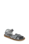 Salt Water Sandals By Hoy Kids' Original Sandal In Pewter