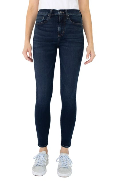 Modern American Soho High Waist Ankle Skinny Jeans In Roswell