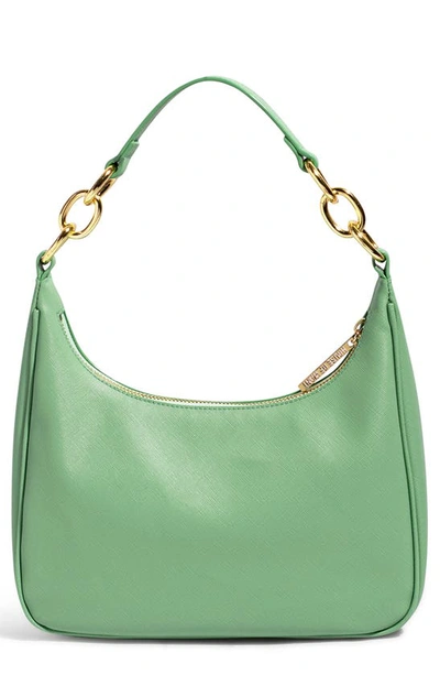 House Of Want Newbie Vegan Leather Shoulder Bag In Sage