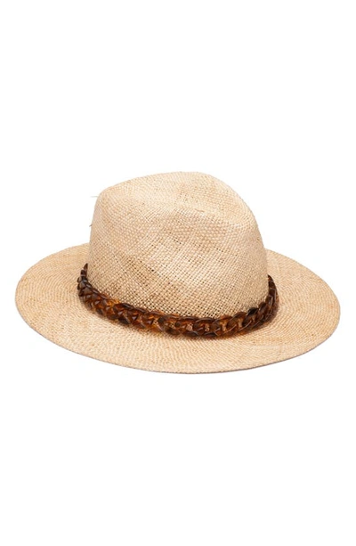 Eugenia Kim Lillian Straw Fedora In Beige