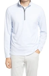 Vineyard Vines Sankaty Half Zip Performance Pullover In White Cap