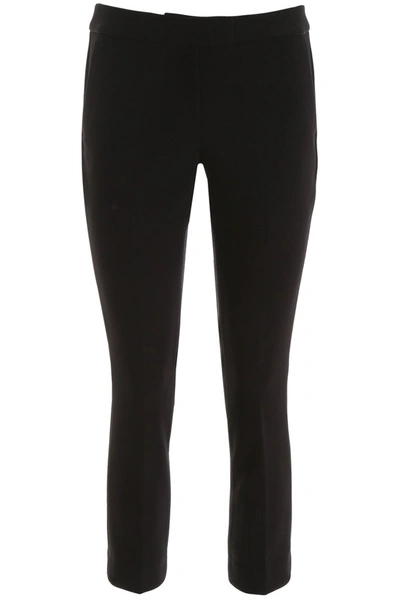 Michael Michael Kors Cropped Tailored Pants In Black