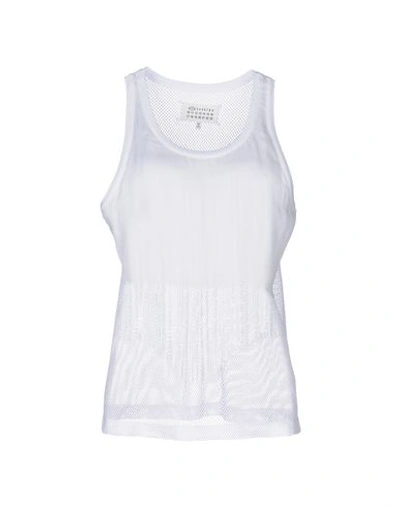 Maison Margiela Tank Top In White