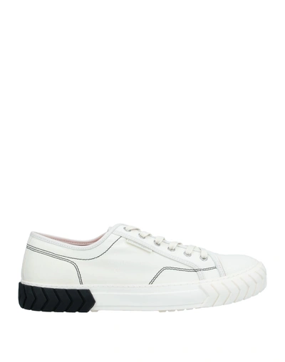 Both Textured-sole Sneakers In Ivory