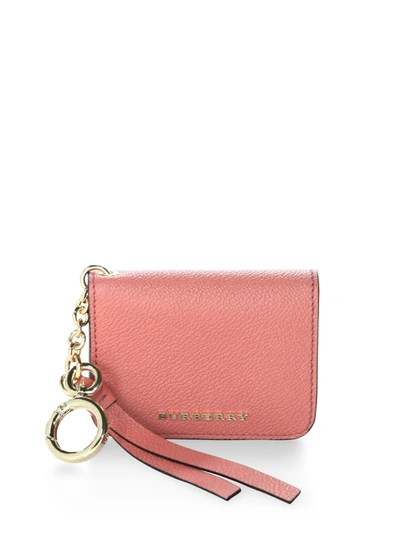 Burberry Camberwell Card Case And Charm, Red