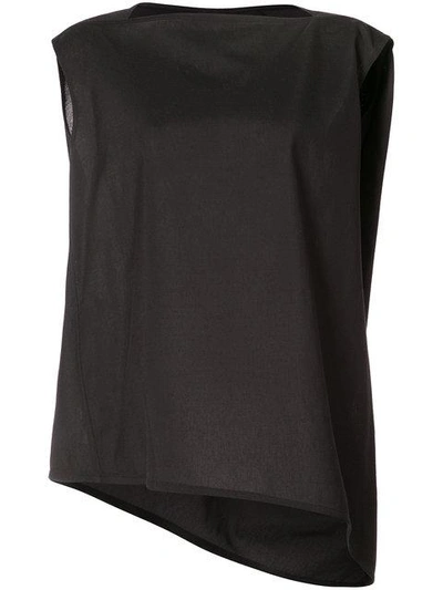 Rick Owens Slash Neck Top