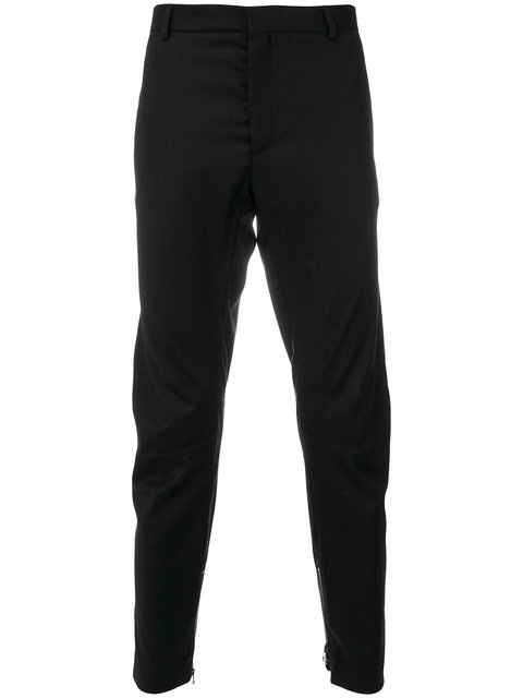 zip cuff track pants