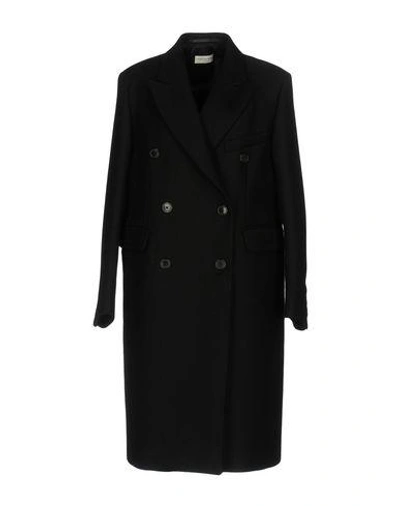 Dries Van Noten Full-length Jacket In Black