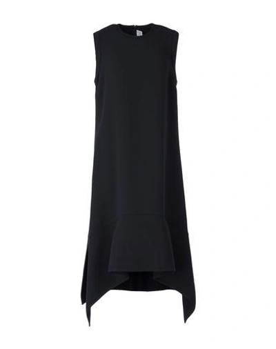 Victoria Victoria Beckham Knee-length Dress In Black