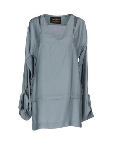 Vivienne Westwood Anglomania Blouses In Sky Blue