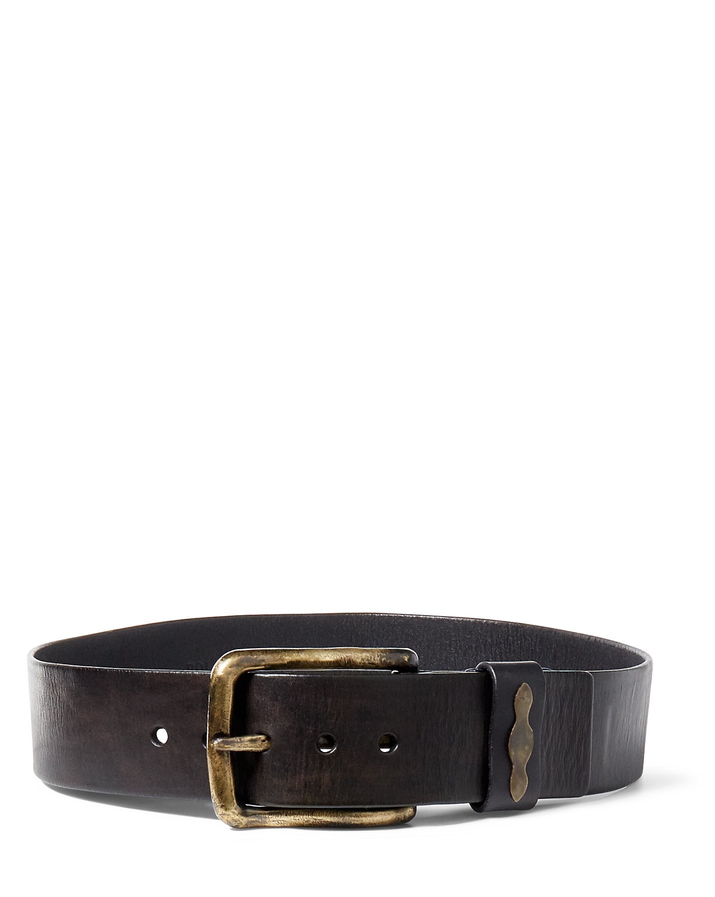 Polo Ralph Lauren Mary Leather Belt In Dark Brown | ModeSens