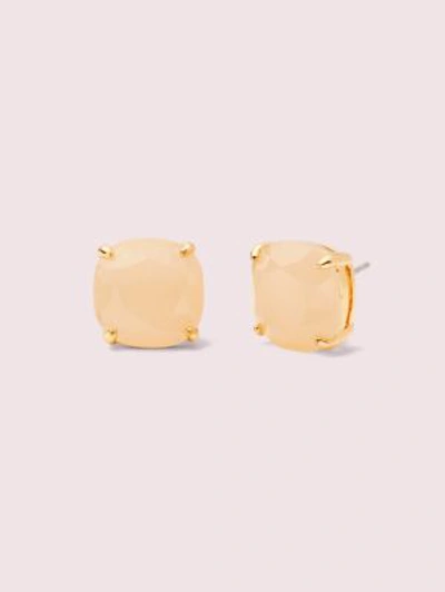 Kate Spade Small Square Studs In Light Pink