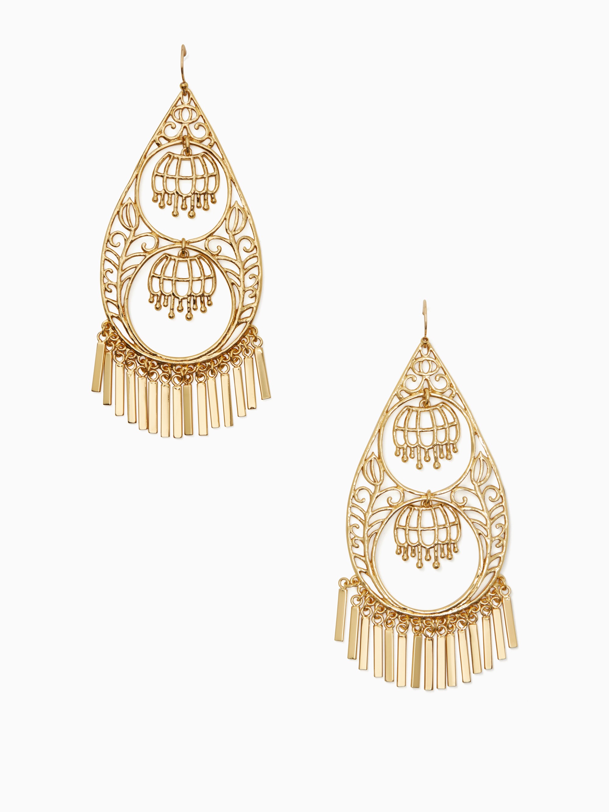 Kate Spade Golden Age Statement Earrings ModeSens