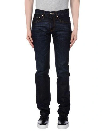 Love Moschino Denim Pants In Blue