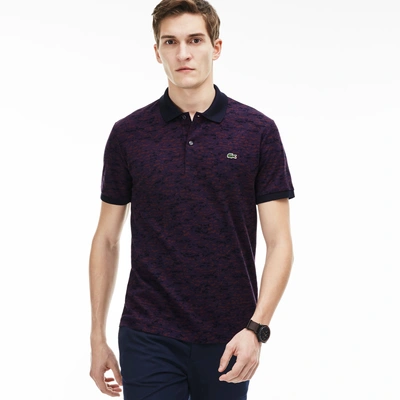 Lacoste Men's Slim Fit Camo Print Piqué Polo Shirt - Cosmos/darkness-vendange  | ModeSens