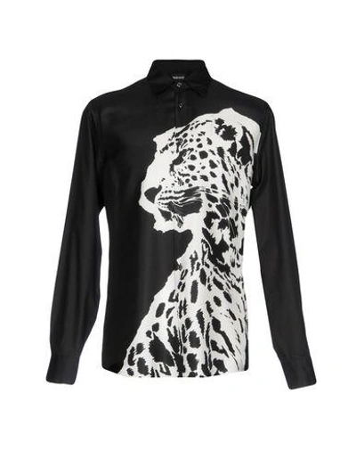 Just Cavalli Shirts In Black