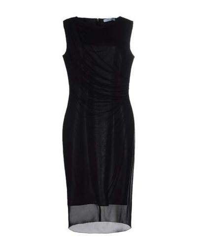 Blumarine Knee-length Dress In Black