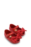 Mini Melissa Babies' My First Melissa Mary Jane Flat In Red