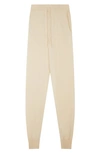 Loulou Studio Maddalena Cashmere Joggers In Vanilla