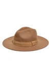 Madewell X Biltmore® Shaped Wool Felt Hat In Camel Felt