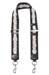 Marc Jacobs Logo Webbing Guitar Bag Strap In Aloe
