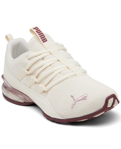 Puma Women's Riaze Prowl Training Shoes From Finish Line In Whisper  White/rose Gold/burgundy | ModeSens