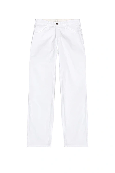 Dickies Standard Utility Painter Straight Leg Trouser In White