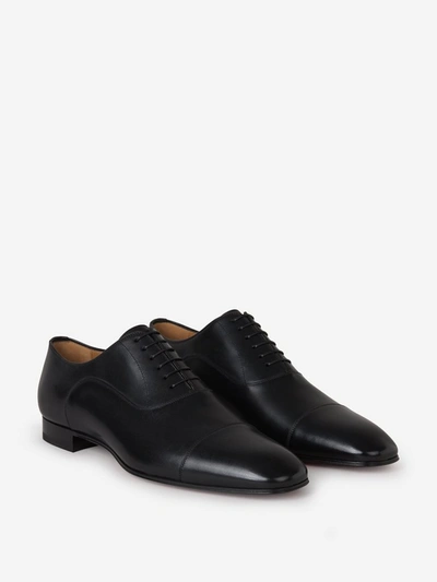 Christian Louboutin Greggo Oxford Shoes In Black
