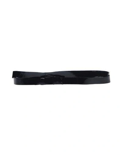 Narciso Rodriguez Thin Belt In Black