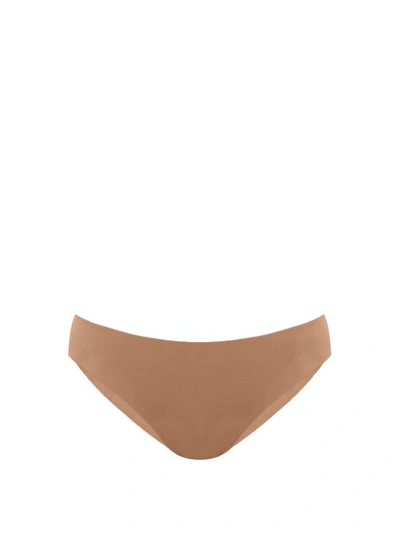 Commando Butter Modal-blend Thong In Toffee