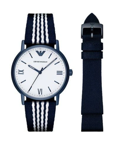 Emporio Armani Watch Gift Set, 41mm In White