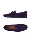 Tod's Loafers In Mauve