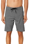 O'neill Men's Hyperfreak Solid Swimsuit In Heather Gray